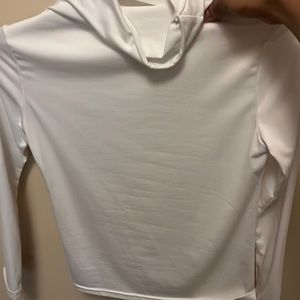White turtleneck, long sleeve